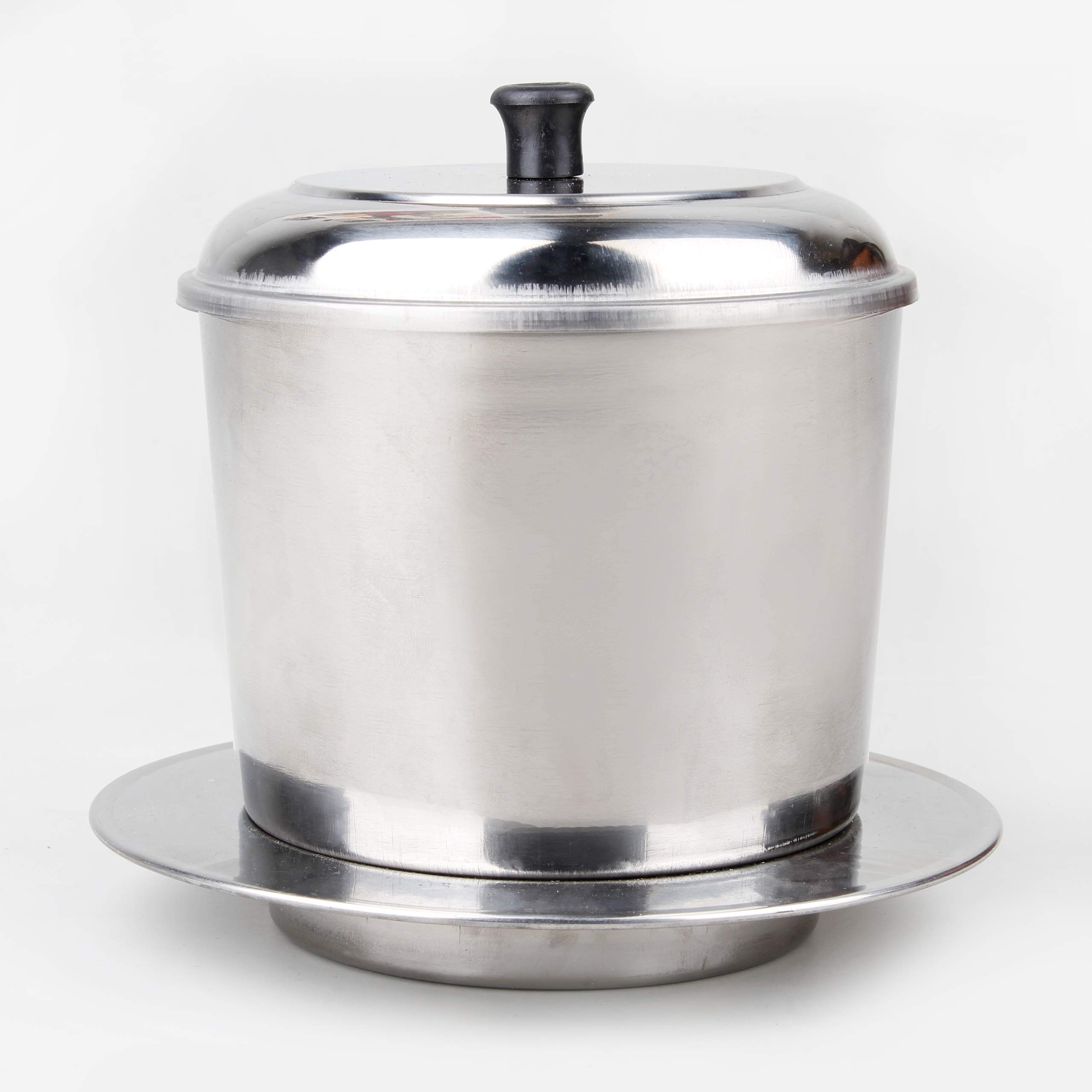 Premium Large Vietnamese Coffee Maker - 10 Cup Stainless Steel French Press with Pour Over Dripper | Portable Coffee Pot for Home, Office & Travel | Ideal for Ground Coffee Lovers | Perfect for Camping, Gifts & Daily Brewing