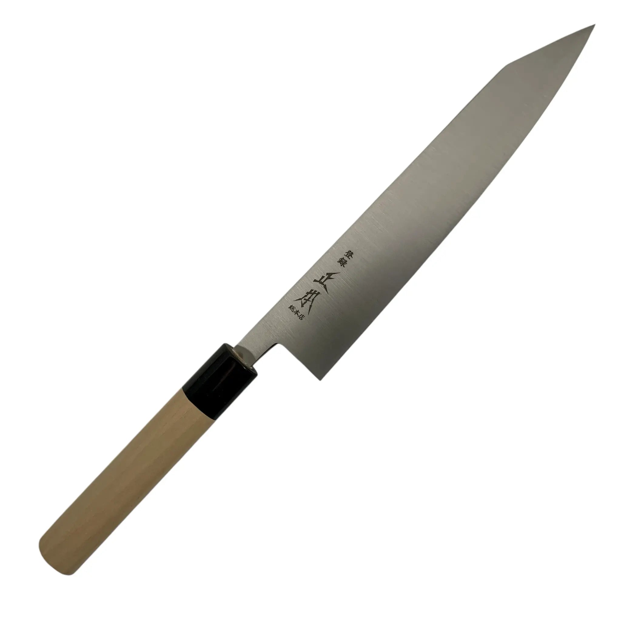 Masamoto KS Kiritsuke 210mm Japanese Chef Knife - High Carbon Steel Sushi & Sashimi Knife for Professional Chefs & Home Cooking