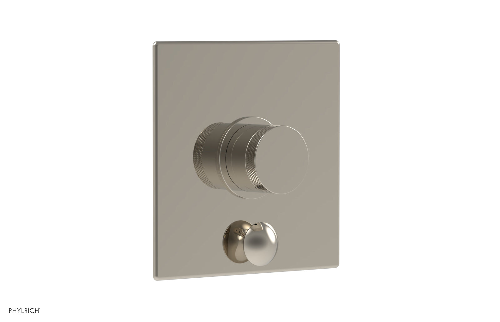 Premium BASIC II Pressure Balance Shower Plate with Diverter & Handle Trim Set - 4