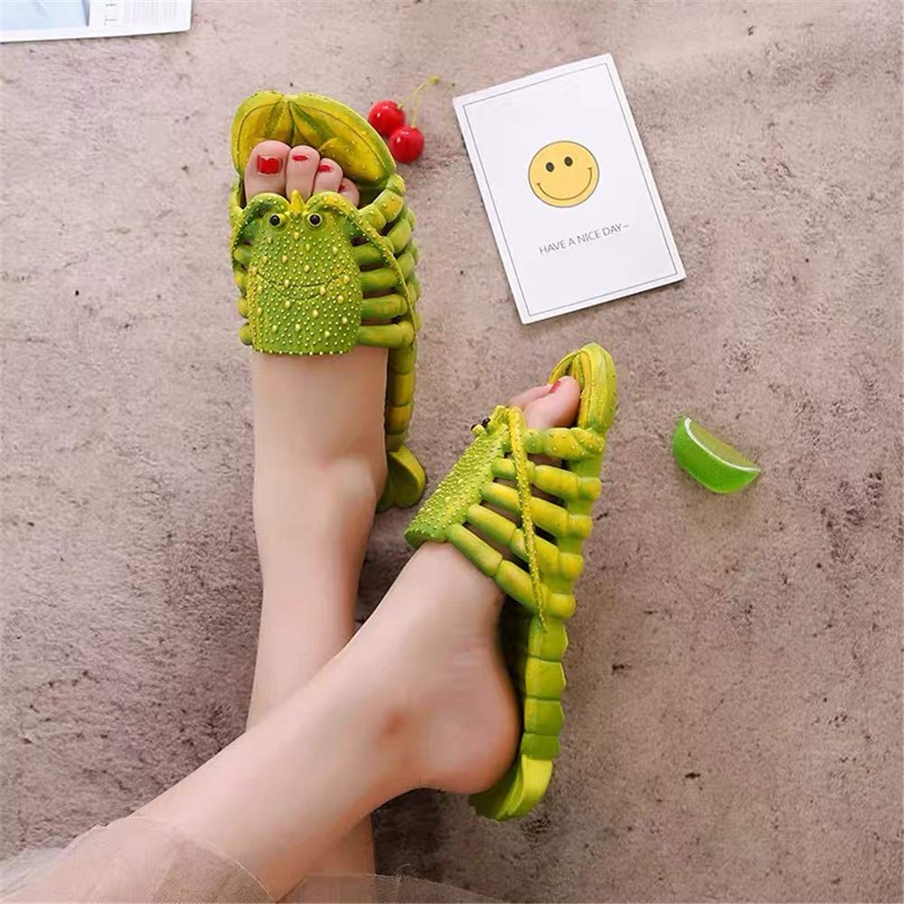TOTENJS Lobster & Fish Slippers - Comfortable Bass Sandals for Men & Women | Perfect for Home, Beach, and Cosplay Costume Accessories