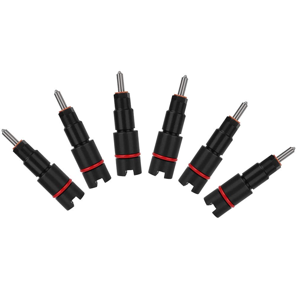ANPART 6pcs Diesel Fuel Injectors 8 Holes - Compatible with 1998-2002 Dodge Ram 2500/3500 5.9L Cummins Engine - Replacement Fuel Injector Nozzle Set for Improved Performance & Fuel Efficiency - Ideal for Engine Repair, Maintenance & Tuning Upgrades
