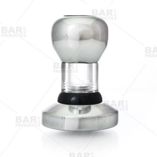 Commercial Grade 58MM Clear Tamper for Espresso Machines - Durable & Heat-Resistant for Baristas & Coffee Shops