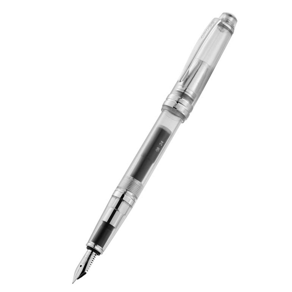 Cross Bailey Light Translucent Clear Fountain Pen - Extra Fine Nib for Calligraphy, Journaling & Note Taking - Premium Writing Gift for Students & Professionals