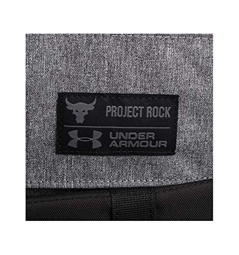 Under Armour Project Rock Gray UA Regiment Laptop Backpack - Durable Gym & Work Bag for Training, Travel & Daily Commute