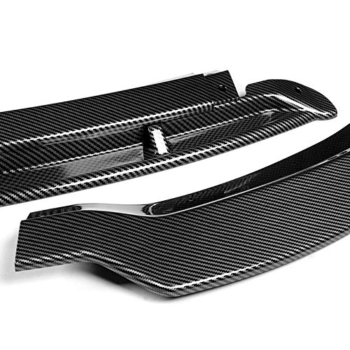 4PCS Front Bumper Spoiler Lip + 6PCS Side Skirt Extensions for 2015-2021 Dodge Charger - Universal Fit 86