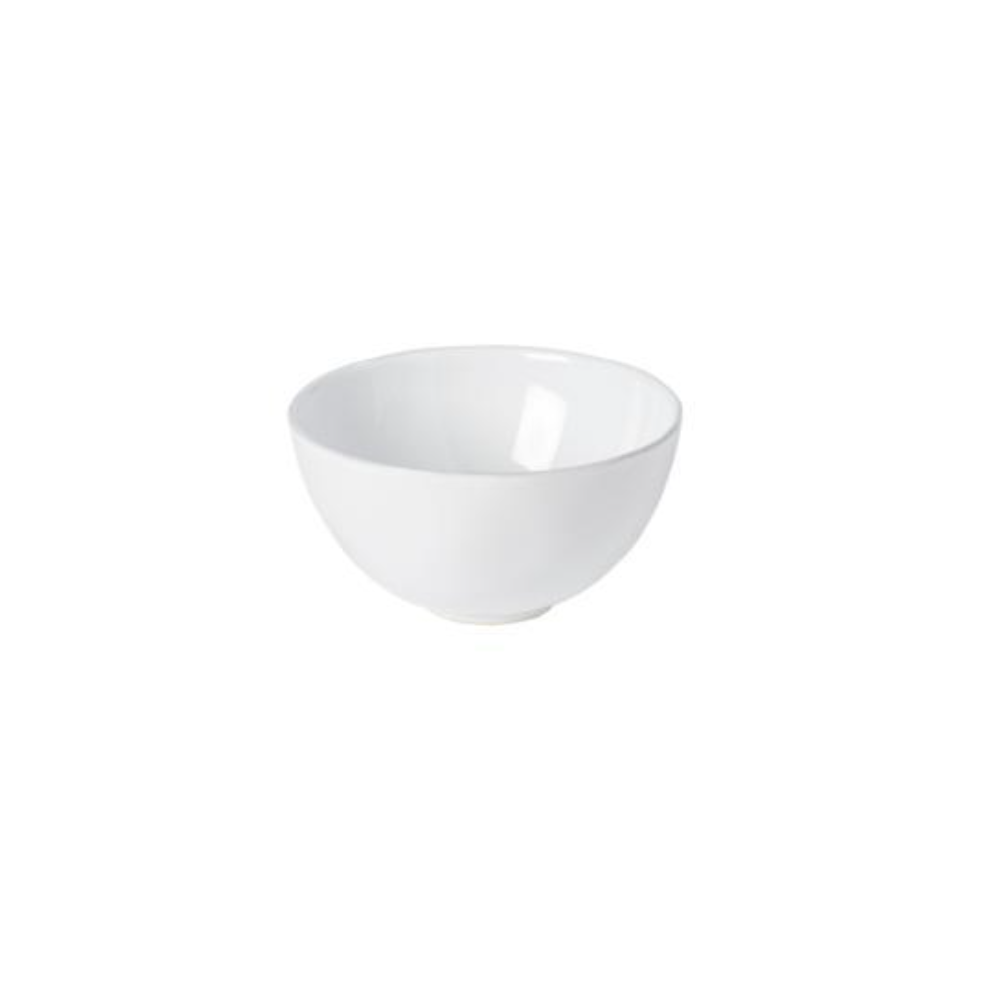 Livia 16oz Ceramic Cereal Bowl - White Porcelain Breakfast Bowl for Cereal, Soup, Salad - Perfect for Home, Office, and Restaurant Use