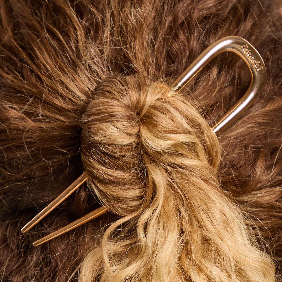 Elegant Gold French Hair Pin - Vintage Hair Accessories for Women - Perfect for Weddings, Parties & Everyday Styling