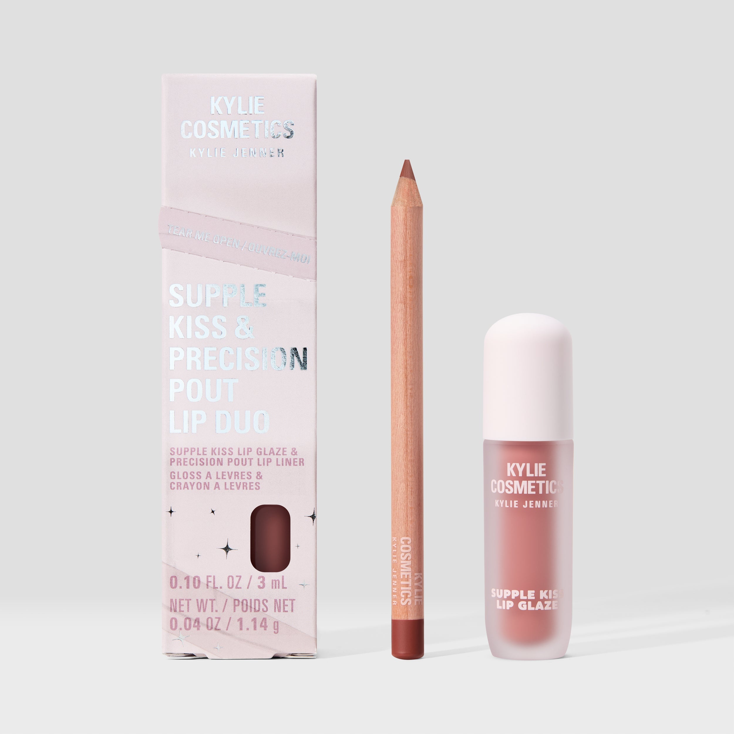 Supple Kiss & Precision Pout Lip Duo Gift Set - Hydrating Lipstick & Lip Gloss Combo for Soft, Full Lips | Perfect for Date Night, Parties & Everyday Wear