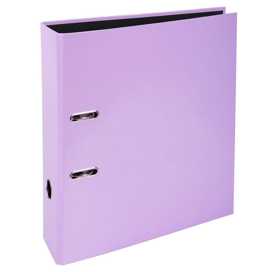 Exacompta Aquarel A4 Lever Arch File - Mauve Purple - Durable Ring Binder for Office, School & Home Organization - Holds 250 Sheets