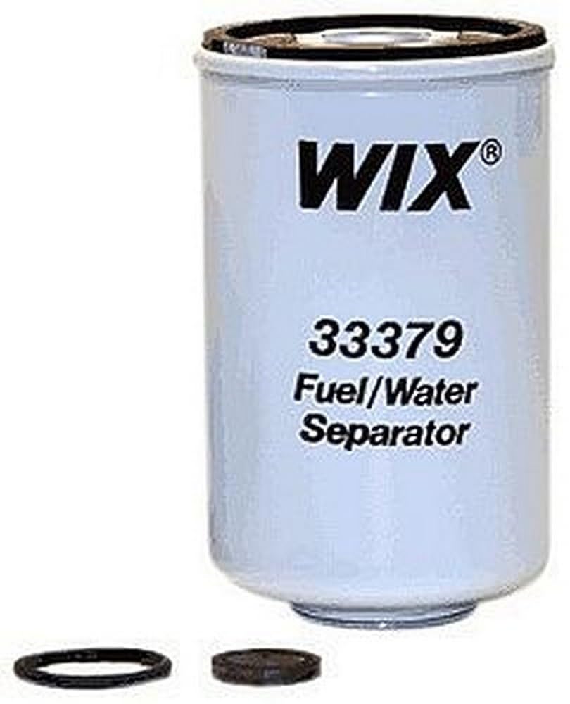 WIX Filters 33379 Heavy Duty Spin On Fuel Water Separator - 1 Pack | High Performance Diesel Fuel Filter for Trucks, Tractors & Marine Engines | Water Separation & Engine Protection