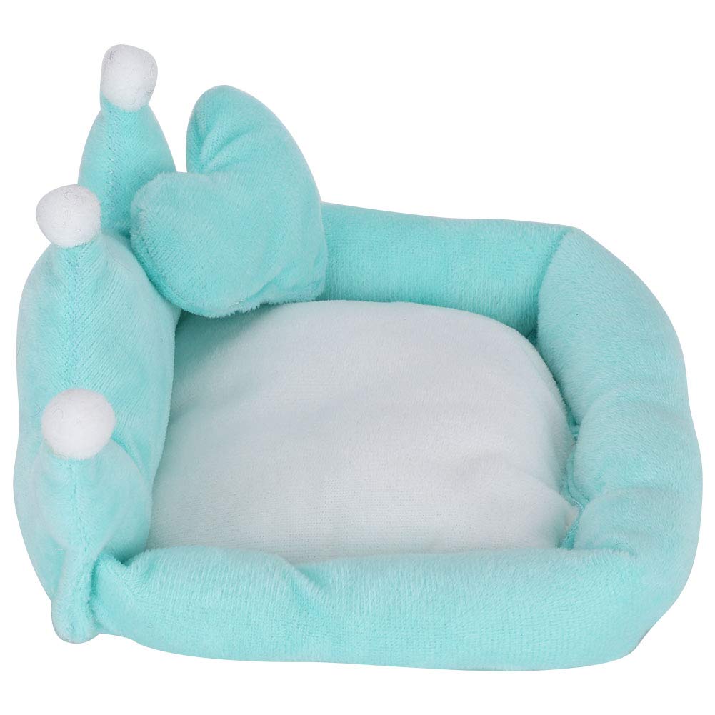 Valentine's Day Small Pet Sofa Bed - Cozy Hamster & Bird Sleeping Nest - Soft Cushion Pet Bed for Rabbits, Guinea Pigs, Chinchillas - Perfect for Valentine's Gifts, Pet Napping & Cage Decor