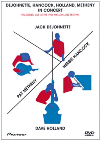 DEJOHNETTE, HANCOCK, HOLLAND & METHENY Live Concert DVD - Widescreen Edition | Jazz Music Performance | Perfect for Home Entertainment & Music Lovers
