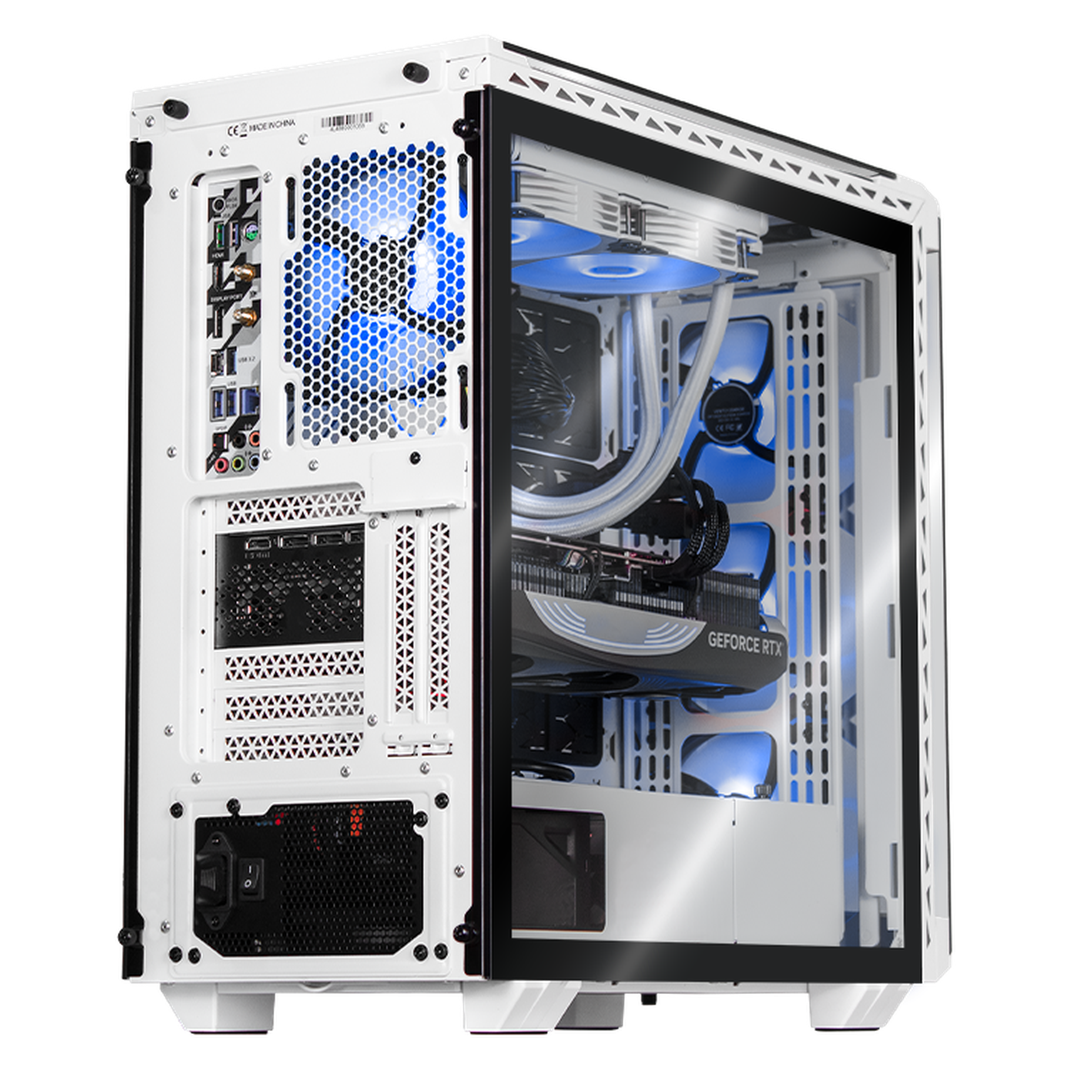 Xtreme PC Gaming Desktop - Intel Core i9-13900KF, NVIDIA GeForce RTX 4080, 32GB DDR5 RAM, 2TB SSD, Liquid Cooling, WiFi, White - Ultimate Gaming & Streaming Setup for 4K Gaming, VR & Content Creation