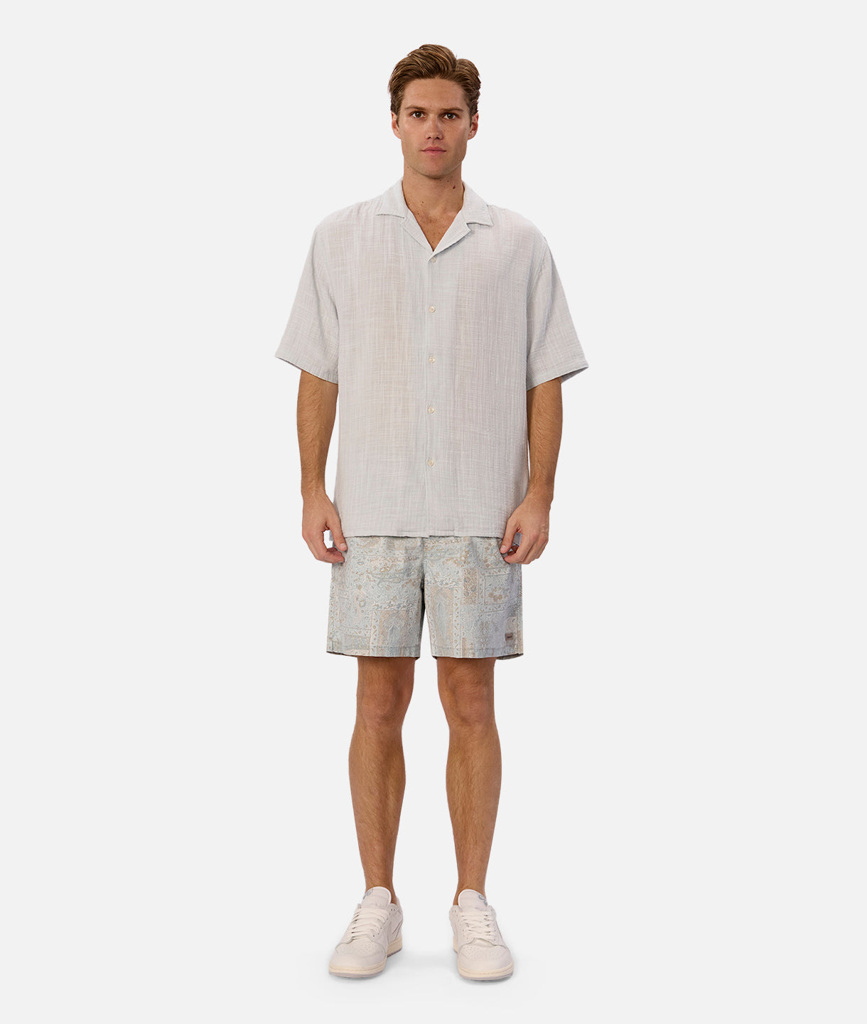 **The Ryder Swim Short - Light Blue Stone | Quick-Dry Men's Swim Trunks for Beach, Pool & Water Sports**