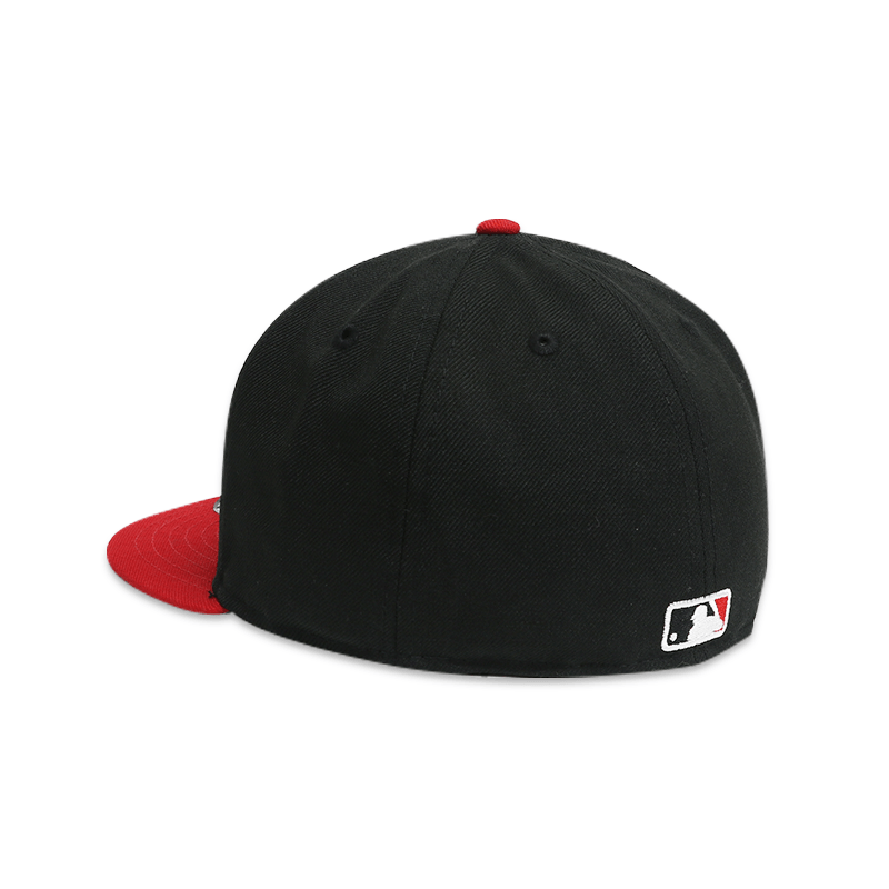 Cincinnati Reds Black Men's Fitted Baseball Cap - Adjustable Snapback Hat for MLB Fans, Sports Enthusiasts & Casual Wear