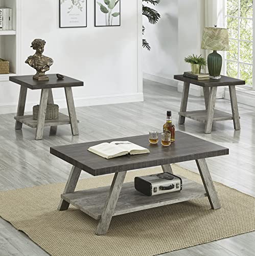 Walnut and Gray