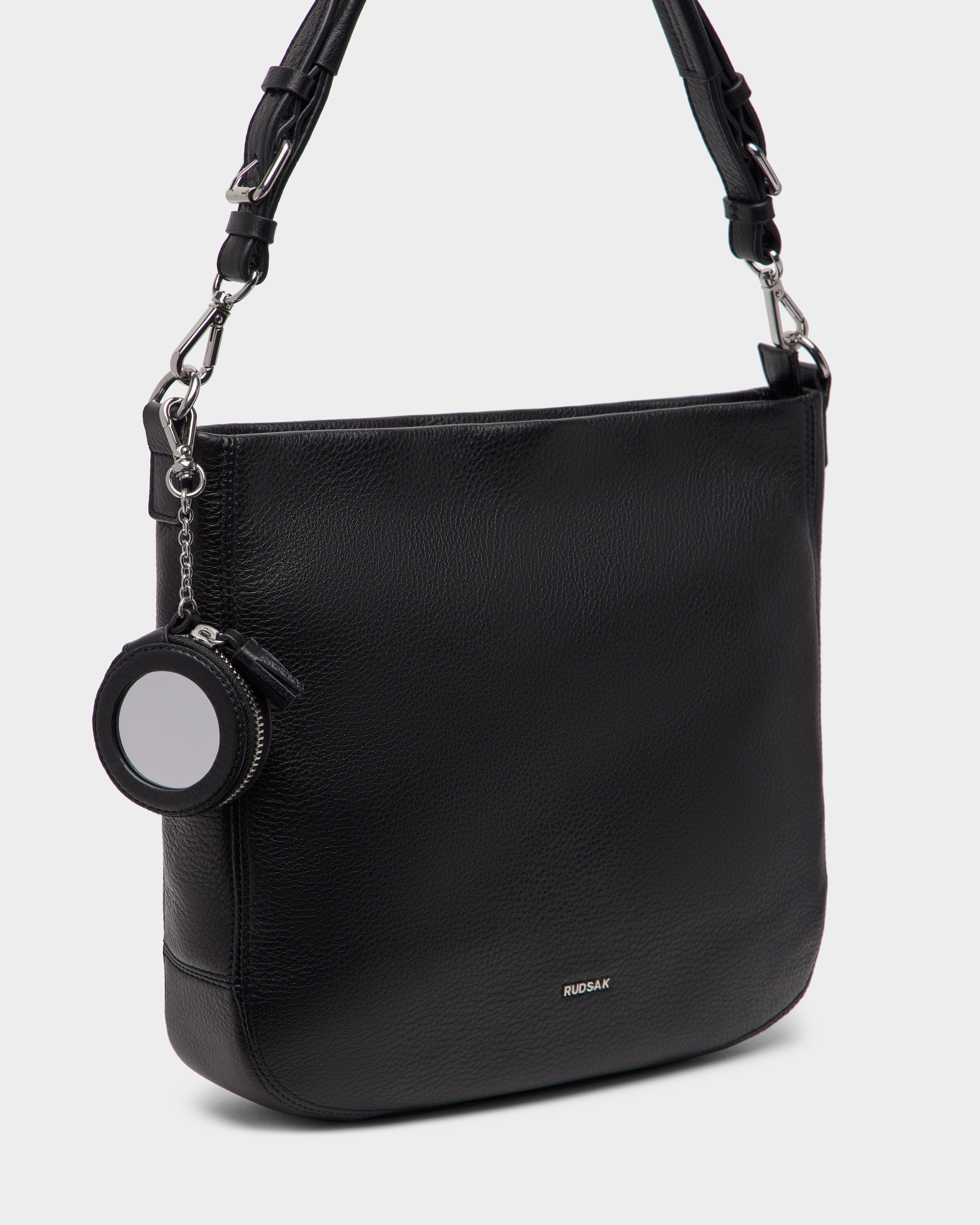 LUCYLE 8325012 Black Women's Fashion Handbag - Perfect for Work, Travel, and Everyday Use