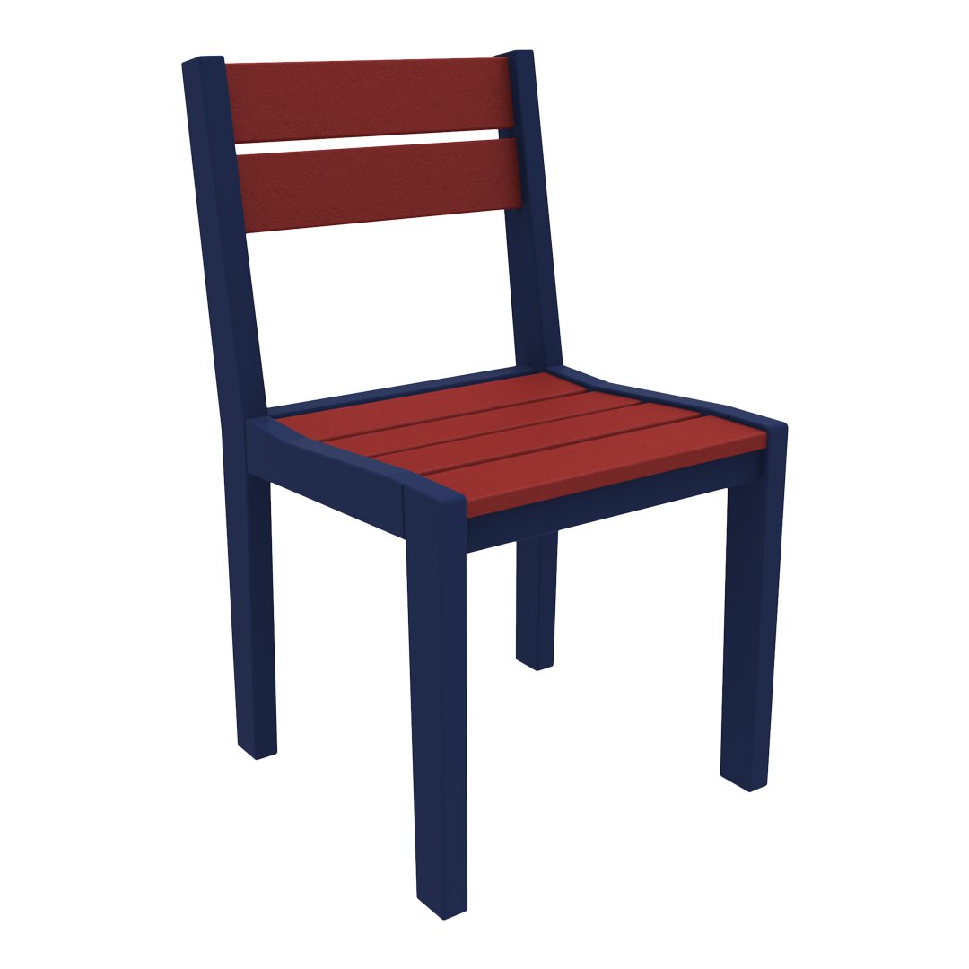 Stylish Coastline Cafe Dining Chair - Modern Wooden Bistro Chair for Kitchen, Restaurant & Patio - Perfect for Home, Cafe & Outdoor Dining