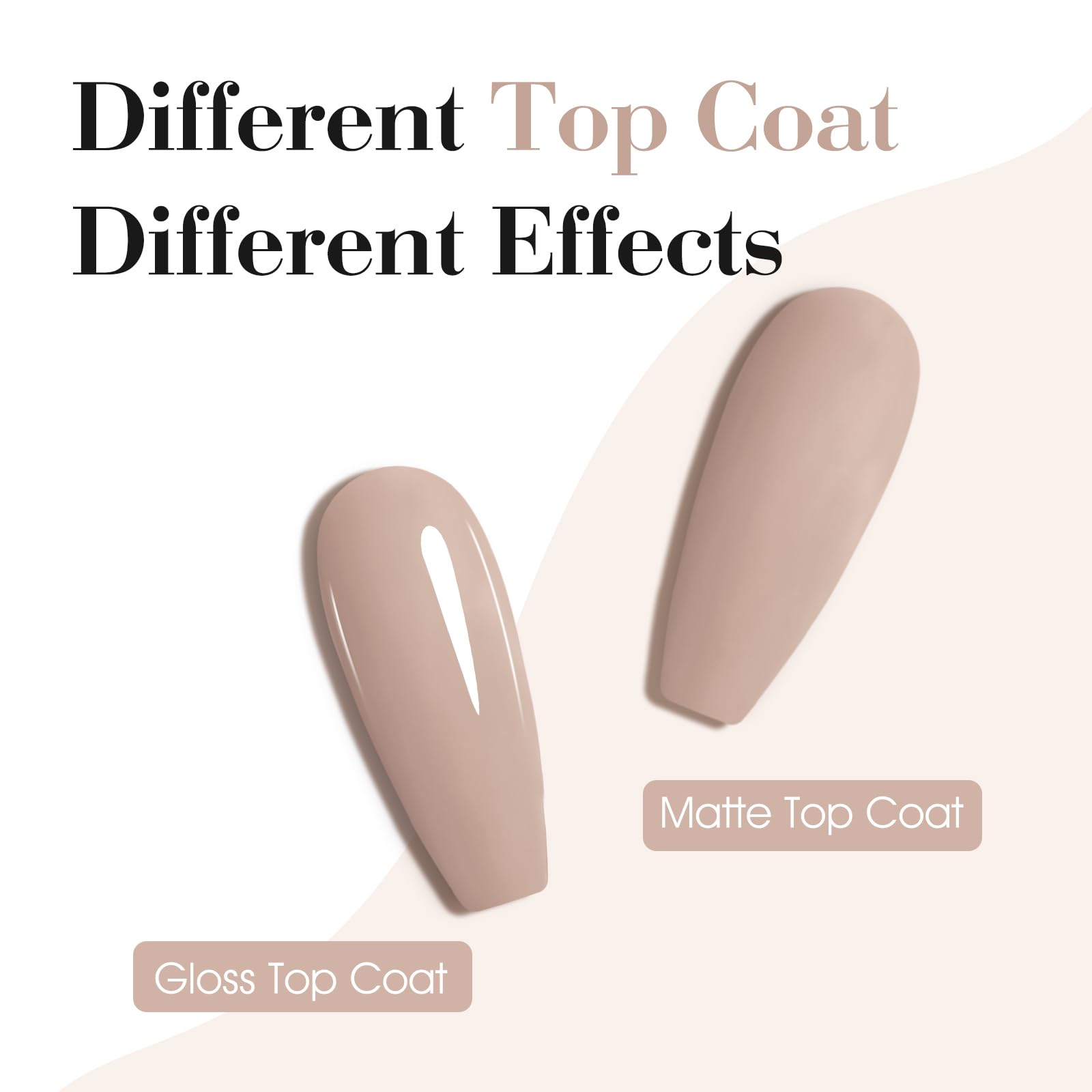 CANNI Nude Gel Nail Polish - 1Pc Soak Off UV/LED Gel Polish in Light Brown Grey, High Gloss Finish for French Manicure, Salon & DIY Nail Art | Perfect for Weddings, Parties & Everyday Wear