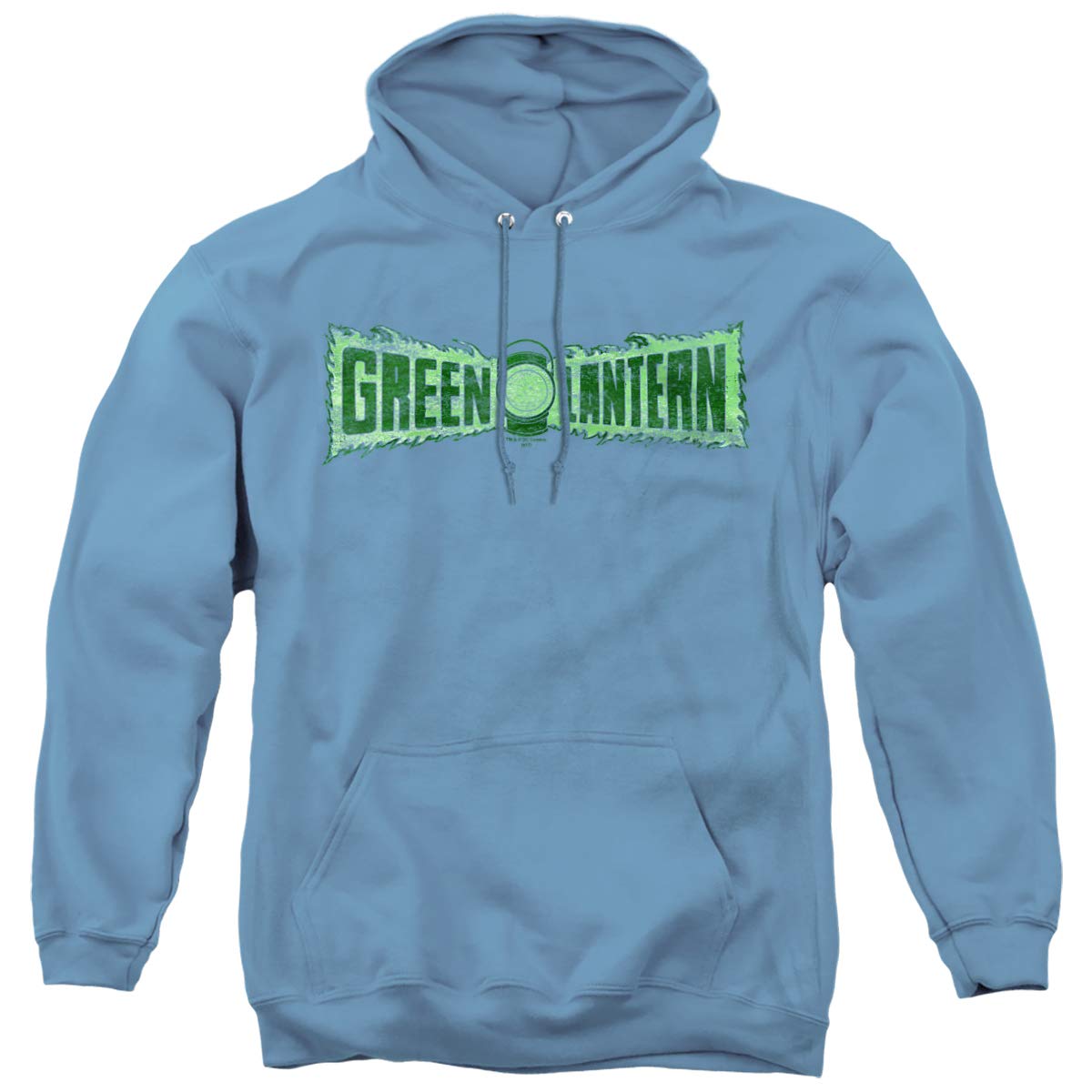 Green Lantern Flame Logo Unisex Hoodie for Men & Women | Soft Cotton Pullover Sweatshirt | Perfect for Cosplay, Comic Con & Casual Wear