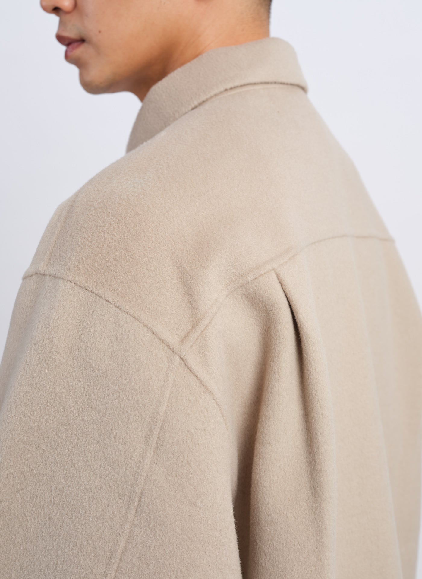 Premium W.R Wool Cashmere Shirt Jacket for Men & Women | Soft Warm Blend Coat for Fall & Winter | Perfect for Office, Travel & Outdoor Activities