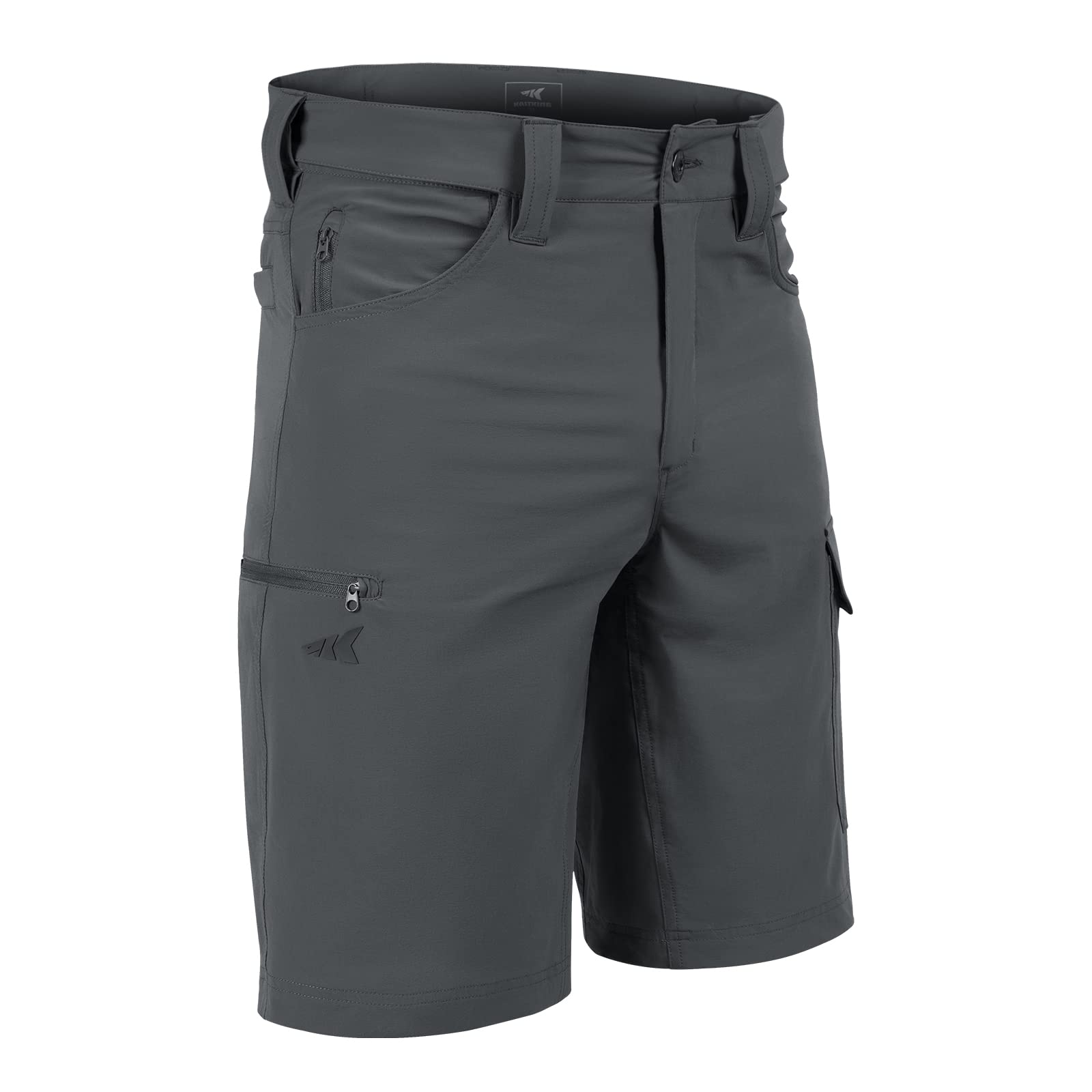 KastKing Men's Quick Dry Fishing & Hiking Shorts with UPF 50+ Sun Protection, 7 Pockets, 10.5