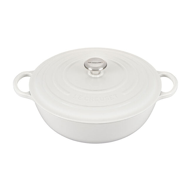7.5 Quart Stainless Steel Chef's Oven - Professional Kitchen Cookware for Baking, Roasting & Broiling - Perfect for Home Chefs & Restaurants