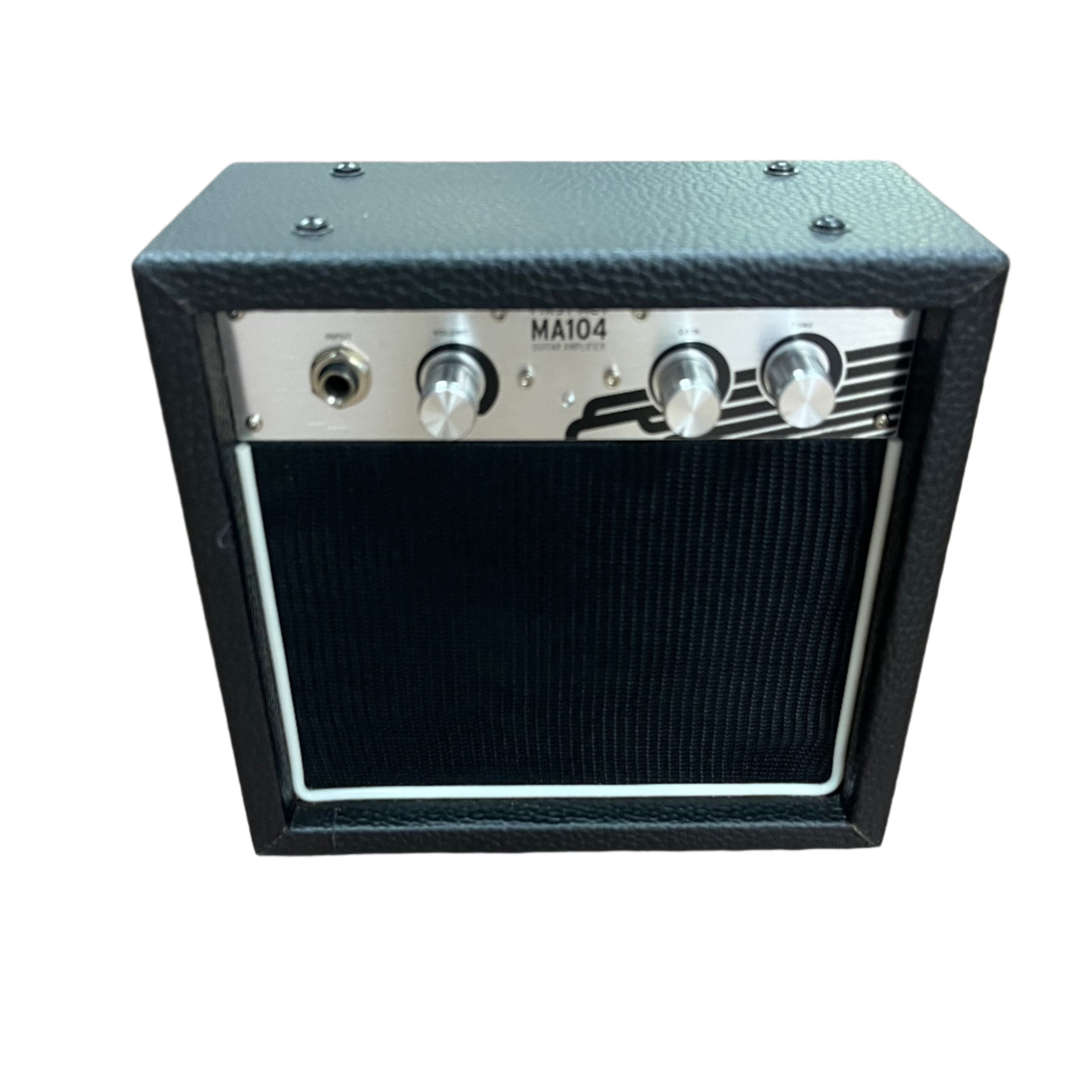 First Act MA104 Guitar Amplifier - 10W Portable Electric Guitar Amp with Headphone Jack & AUX Input - Perfect for Home Practice, Studio Recording & Live Performances