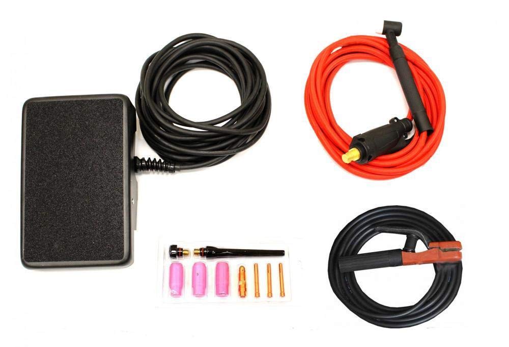 NOVA Tig Welding Accessory Kit - Compatible with Everlast PowerTIG 185DV Welder - Perfect for DIY Metal Fabrication, Auto Repair & Home Improvement Projects