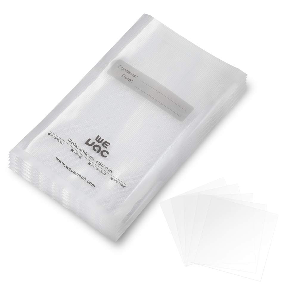Premium Vacuum Sealer Bags 100 Count - 6x10 Inch Commercial Grade Food Storage Bags | BPA Free Heavy Duty Vacuum Seal Bags for FoodSaver, Seal-a-Meal, Weston | Ideal for Sous Vide, Meal Prep, Freezer Storage & Long-Term Food Preservation