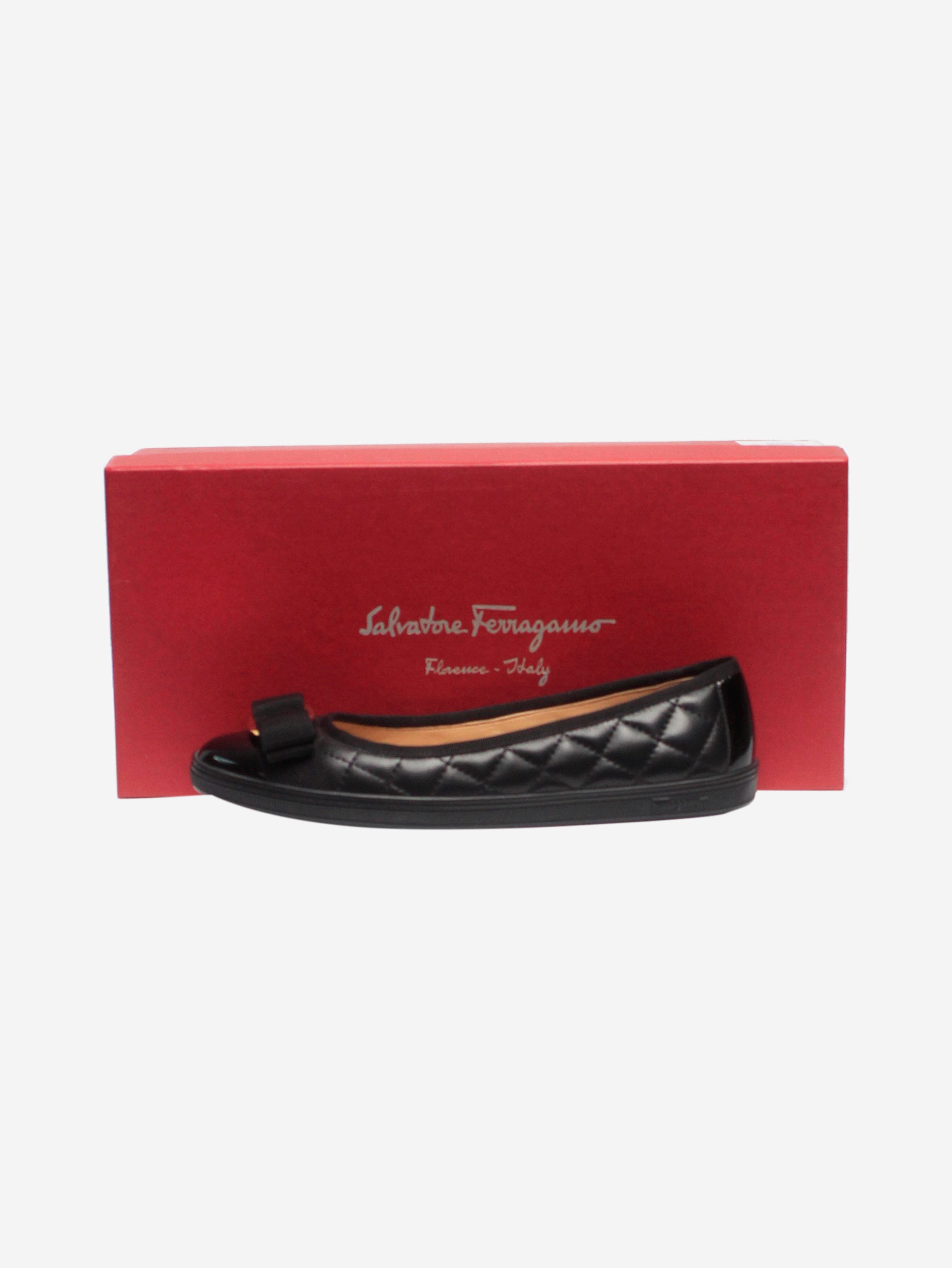 Black Vara Leather Pumps - Women's Size UK 2.5 (US 5) - Classic Pointed-Toe Heels for Office, Party & Formal Occasions