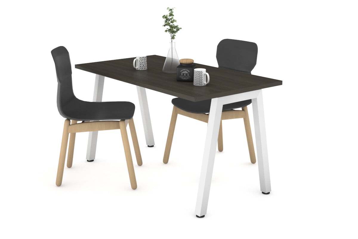 Quadro A Legs Table - 1000L x 600W Modern Dining Table for Home & Office - Perfect for Dining Rooms, Kitchens, and Workspaces