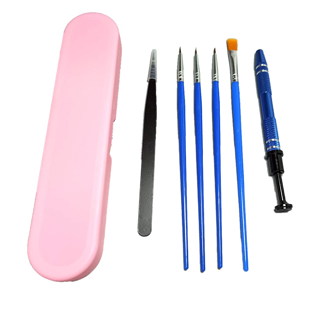 Premium Mechanical Keyboard Lubrication Kit - Switch Stem Puller, Lubricant Brushes & Tweezers for Cherry, Kailh, Gateron, TTC Switches - Perfect for Keyboard Enthusiasts & DIY Switch Modding