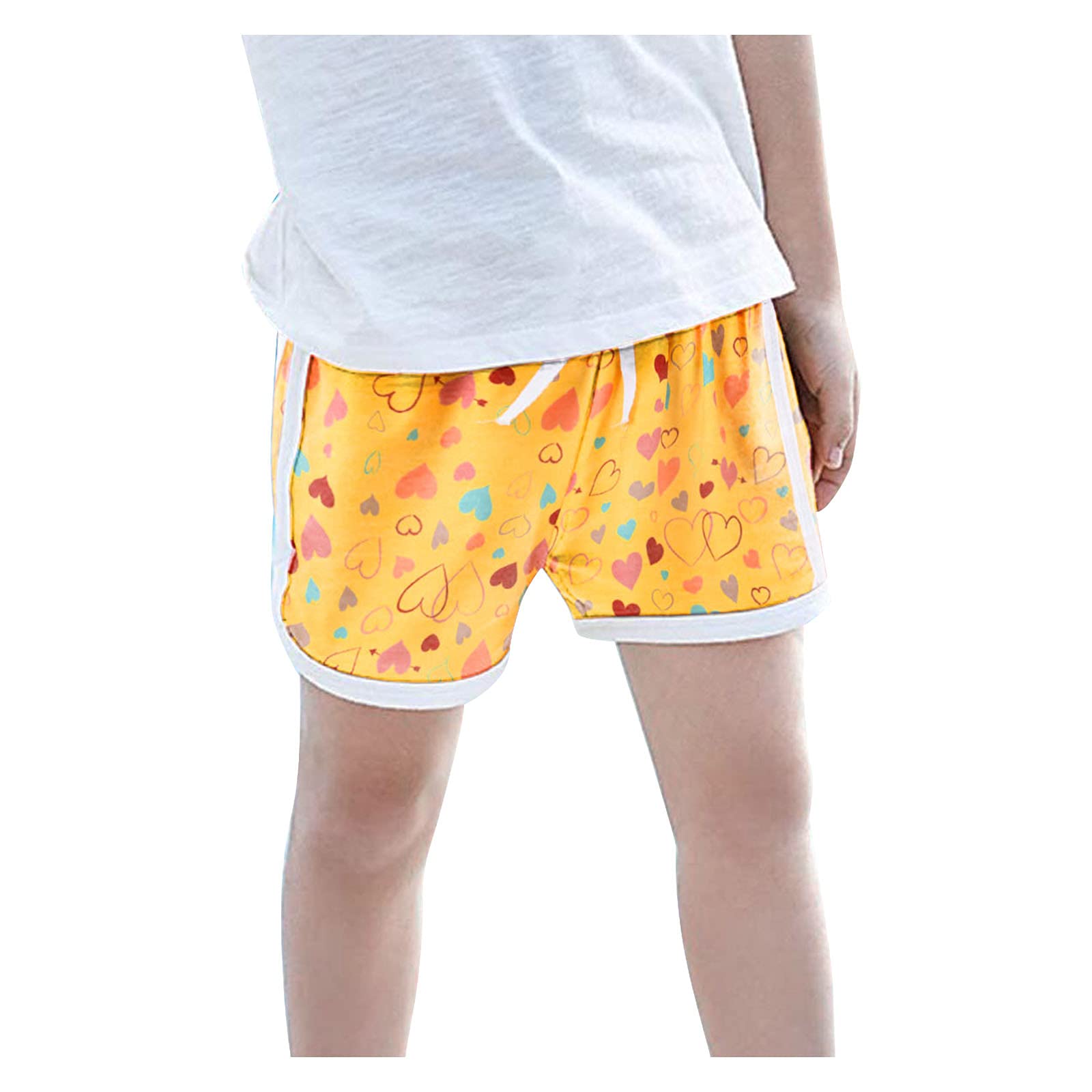 **Moonker Kids Athletic Shorts for Boys & Girls - Colorful Running, Workout, Yoga, Sports Pants - Perfect for Playground, Gym & Outdoor Activities**