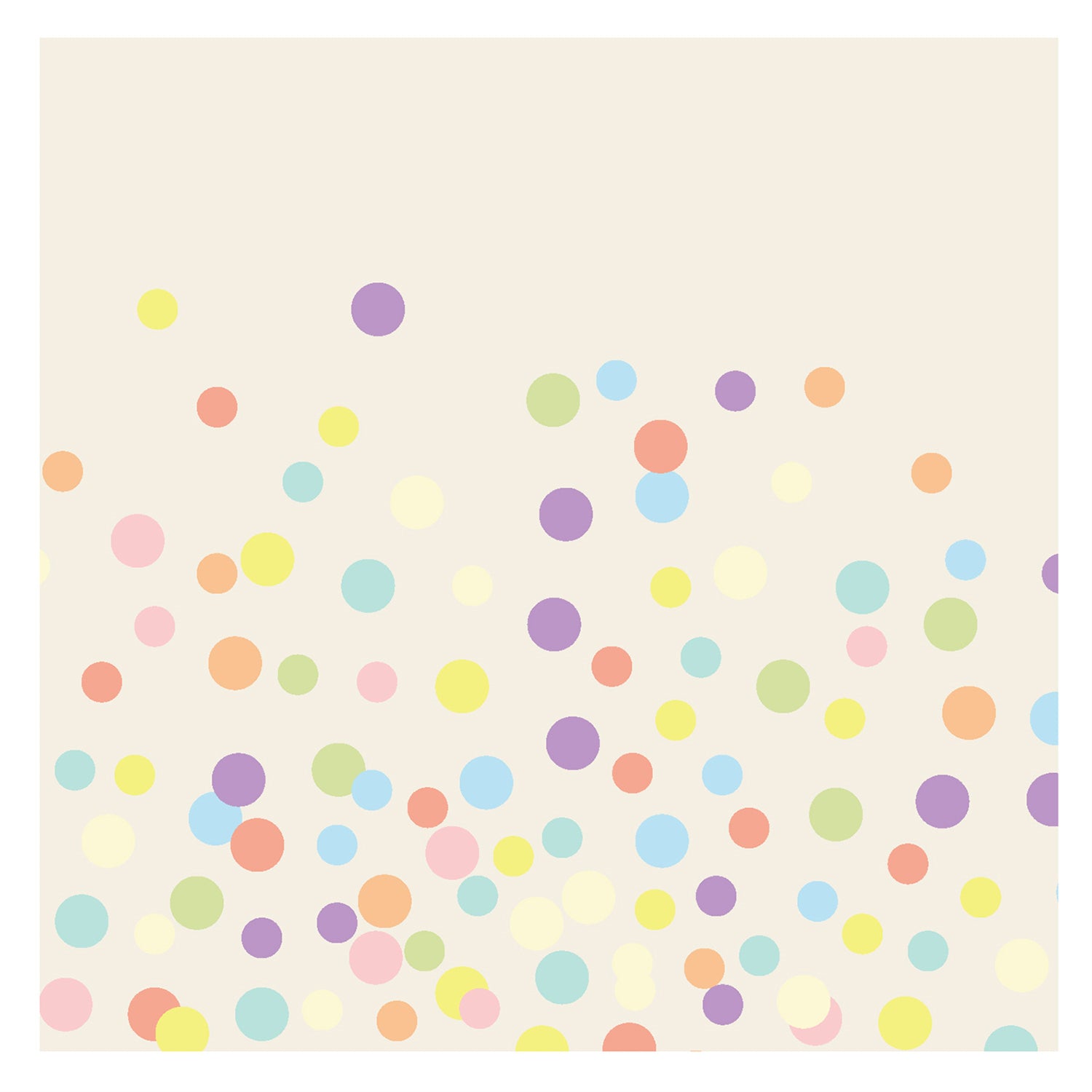 Colorful Confetti Sprinkles Cocktail Napkins - 50 Count Disposable Party Napkins for Weddings, Birthdays & Celebrations - Perfect for Cocktail Parties, Bridal Showers & Special Events