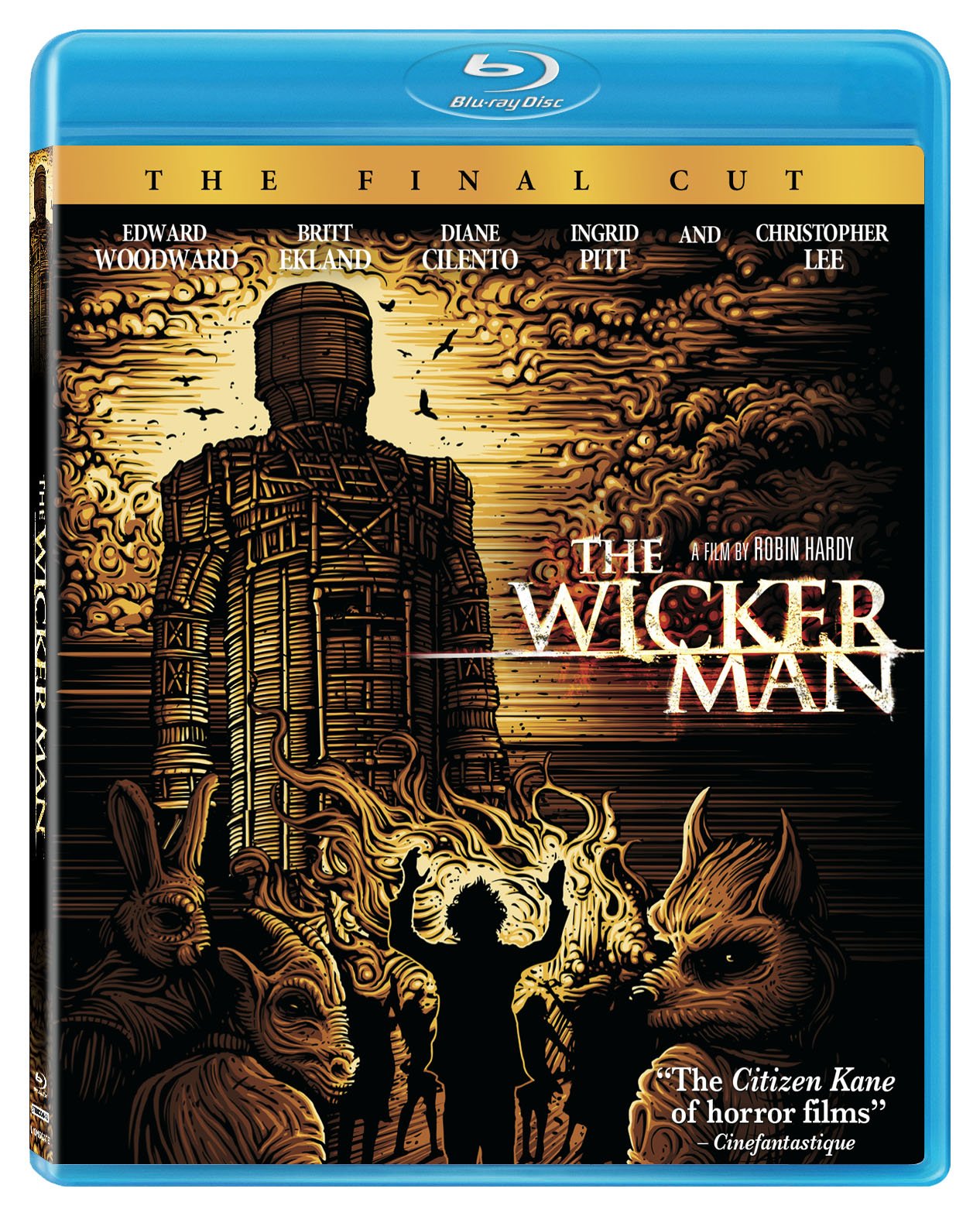 The Wicker Man [Blu-ray] - Classic Horror Movie | Collector's Edition | Perfect for Halloween Movie Nights & Cult Film Enthusiasts