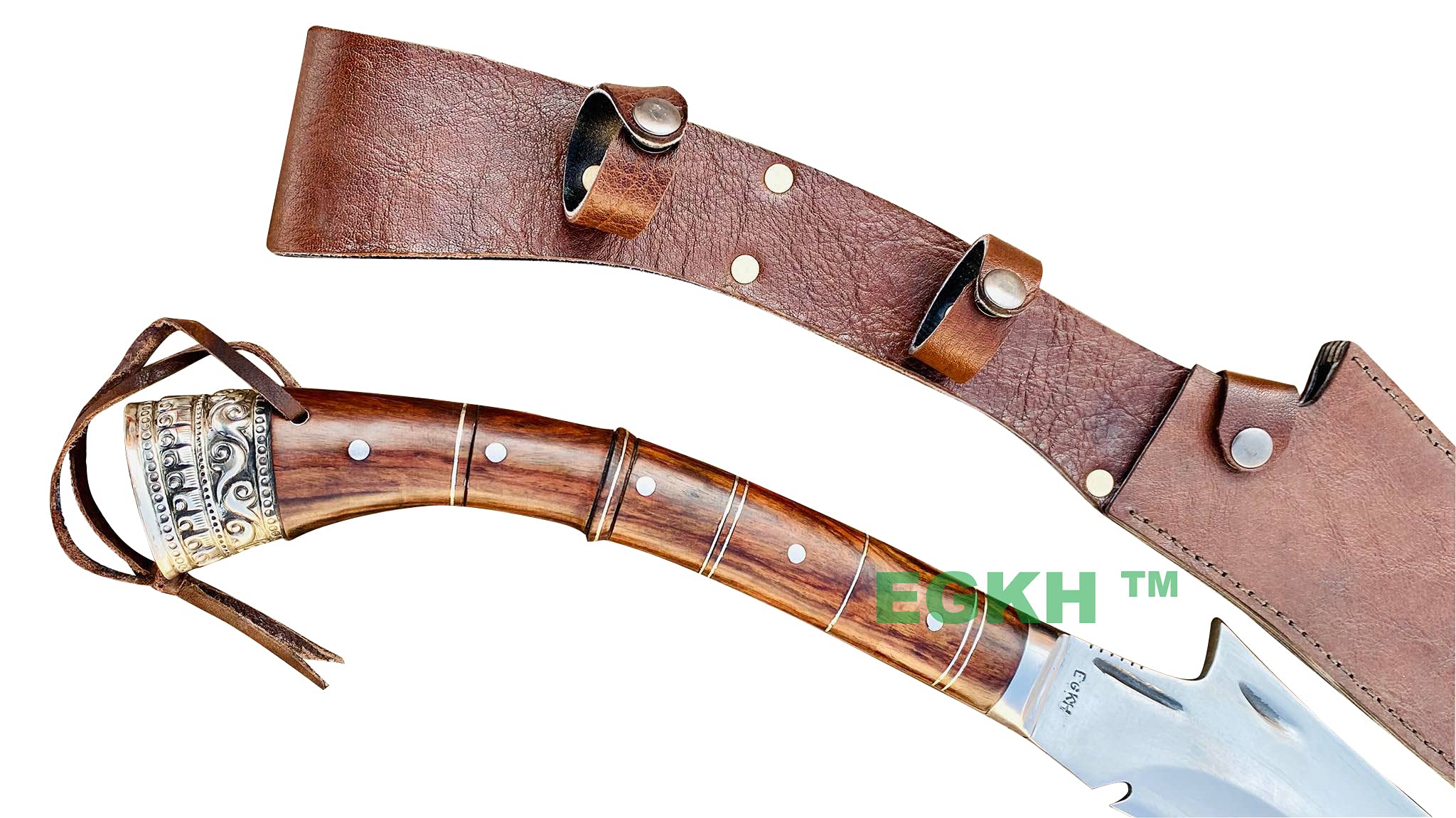 Handmade Forged Viking Axe with Etched Handle & Leather Case - Custom Rosewood Handle, Carbon Steel Camping Hatchet for Outdoor Adventures, Bushcraft & Survival