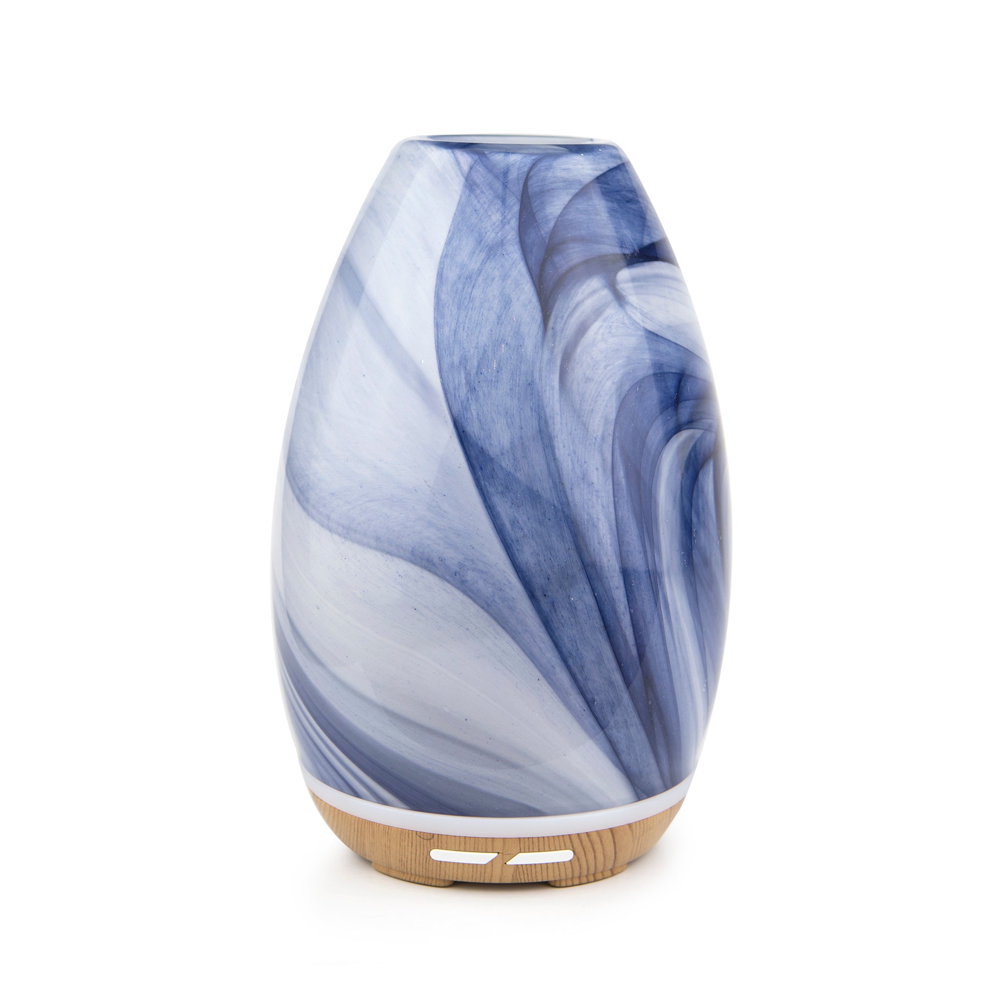 Premium Aroma Swirl Glass Essential Oil Diffuser for Home & Office - Relaxing Fragrance Dispenser for Aromatherapy, Yoga, Spa and Bedroom