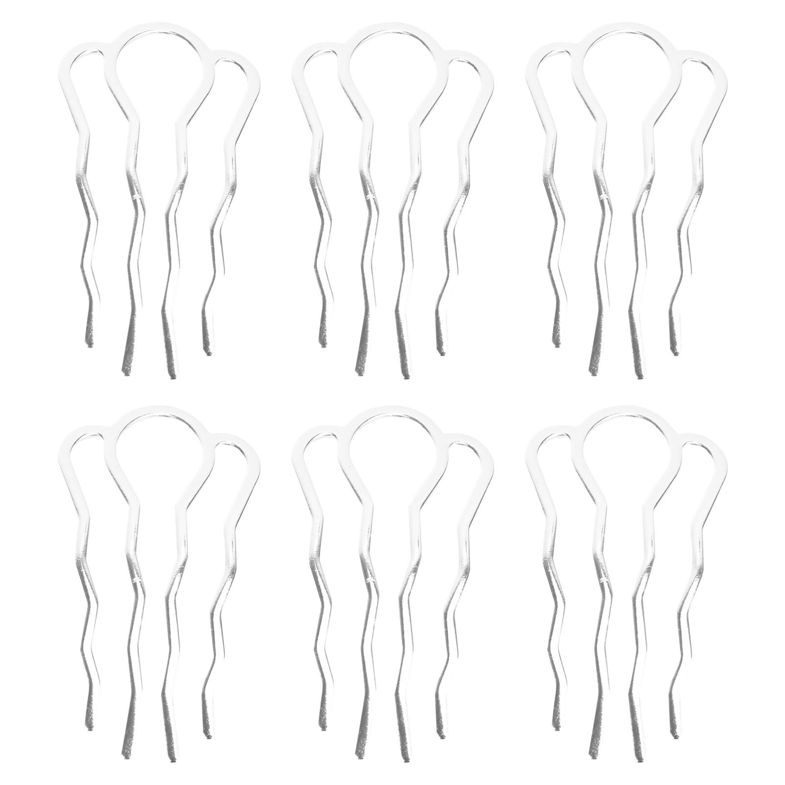 FRCOLOR 6PCS Handmade Silver Antique Hair Sticks - Chinese Hair Chopsticks for Women | Hair Forks & Pins for Buns & Updos | Perfect for Weddings, Cosplay & Traditional Hairstyles