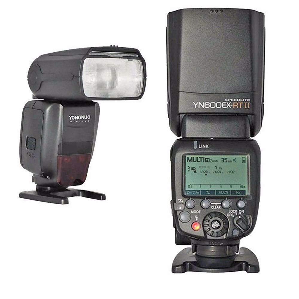 YONGNUO YN600EX-RT II Wireless Flash Speedlite for Canon | TTL & HSS Compatible | Optical Master Function | Includes EACHSHOT Diffuser | Perfect for Wedding, Portrait & Studio Photography