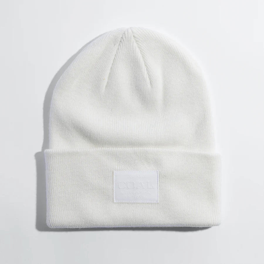 Coal 2025 Uniform Cashmere Beanie - Soft Winter Hat for Men & Women - Off White - Perfect for Skiing, Snowboarding & Cold Weather