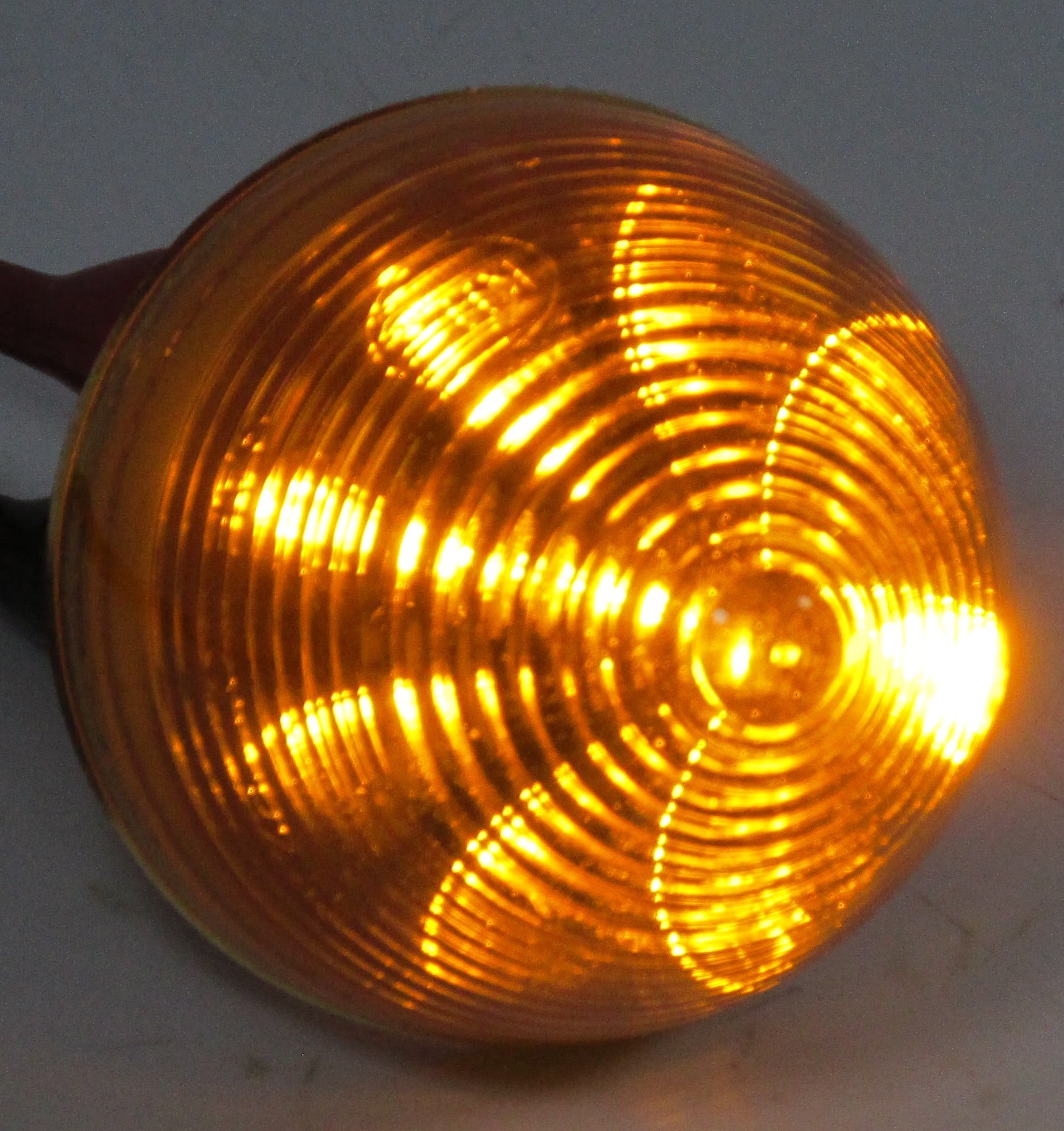 Kaper II 1M-M05A Amber LED Marker Light & Clearance Light for Trucks, Trailers, Boats - Durable Waterproof Side Marker Lights for Safe Night Driving & Parking