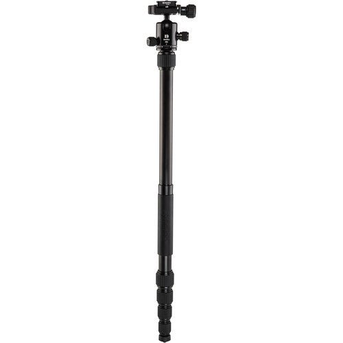 Benro Tripster Travel Tripod - 1 Series Aluminum Tripod for Travel Photography, Vlogging & Outdoor Adventures (Black) - Compact & Lightweight for Hiking, Camping & Sightseeing