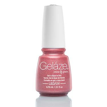 China Glaze Gelaze Nail Polish - Moment In The Sunset #84264 (0.5 oz) - Long Lasting Gel-Like Shine for Manicures & Pedicures - Perfect for Parties, Weddings & Special Occasions