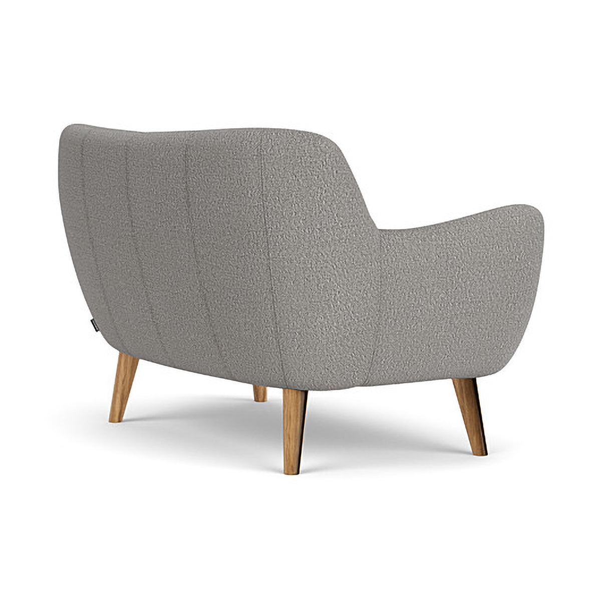 Herman Boucle 2 Seater Sofa - Modern Upholstered Loveseat for Living Room, Lounge & Small Spaces | Soft Fabric Couch with Sturdy Frame | Perfect for Apartments, Dorms & Cozy Home Decor