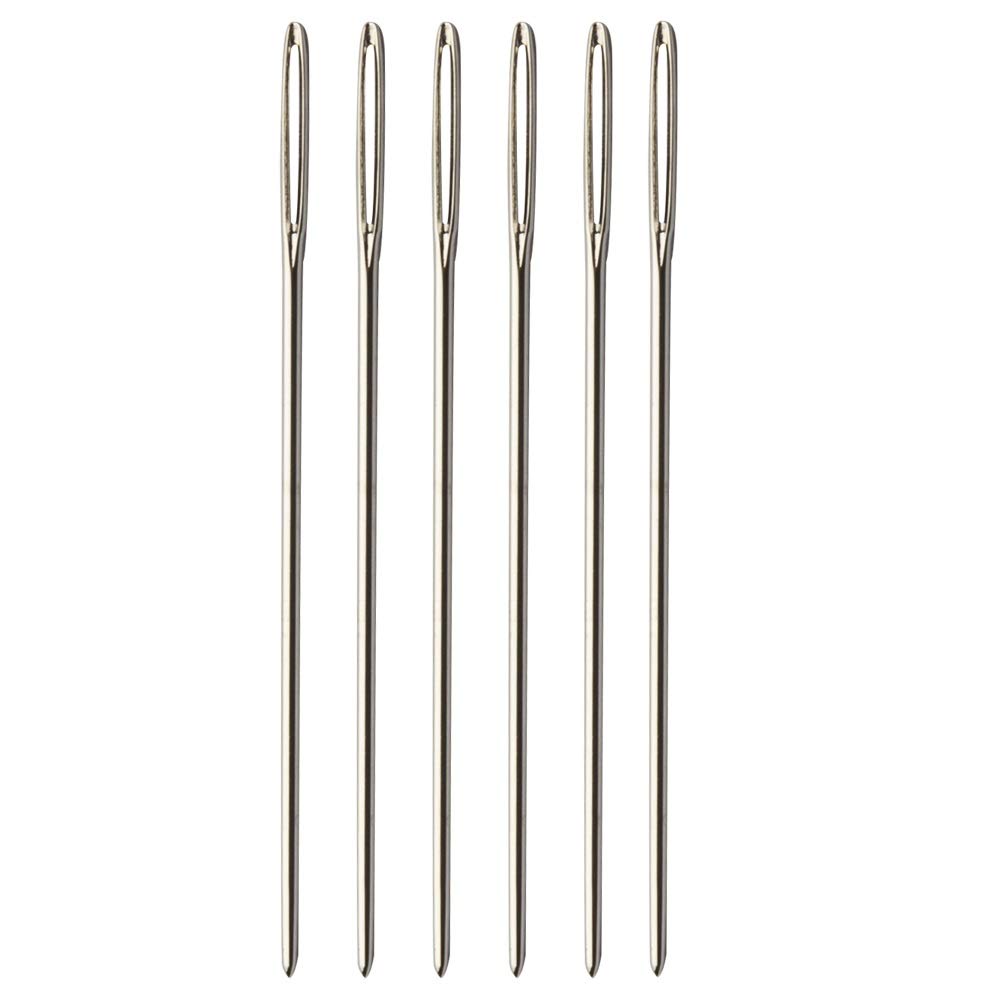 DMC Size 24 Cross Stitch Needles 3 Pack (18 Needles Total) - Premium Embroidery Needles for Cross Stitch, Needlepoint & Hand Sewing Projects - Perfect for DIY Crafts, Home Decor & Gift Making
