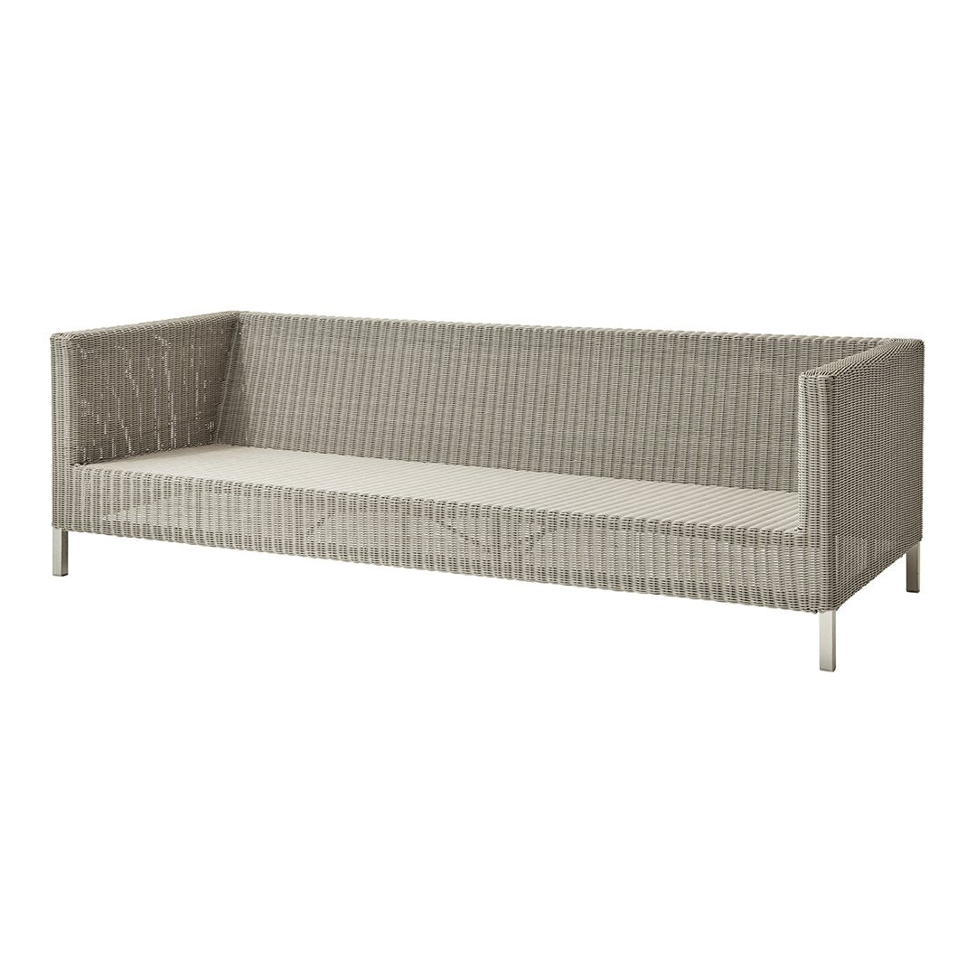 Connect Outdoor 3-Seater Patio Sofa Set - Waterproof Wicker Furniture for Garden, Poolside & Backyard Relaxation