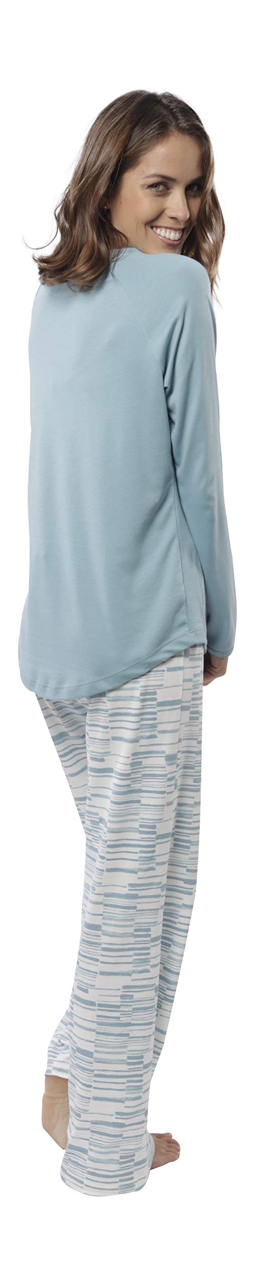 Premium Pima Cotton Women's Pajama Set - Ultra Soft Sleepwear for Women - Loungewear & Nightwear for Relaxation at Home