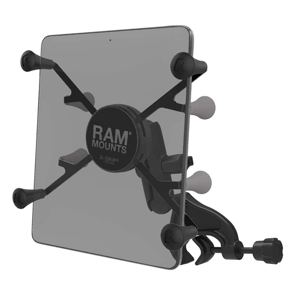 RAM Mounts X-Grip Mount with Yoke Clamp Base for 7\