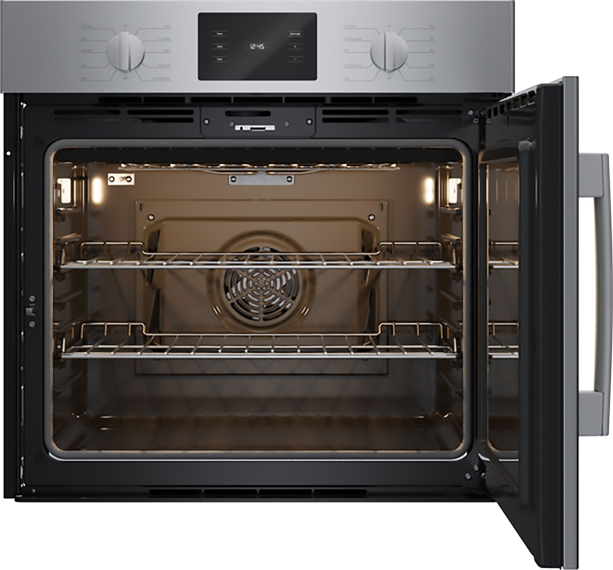 Bosch 500 Series 4.6 Cu. Ft. Stainless Steel Wall Oven - HBL5455RUC | Built-in Electric Oven for Modern Kitchens, Baking & Roasting